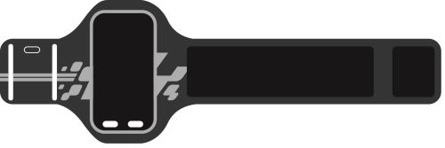 Brassard Lycra ATHLETE iphone4/5