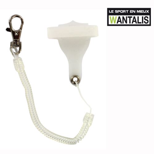 Accroche et cordon universel Wantalis pour Smartphone Blanc