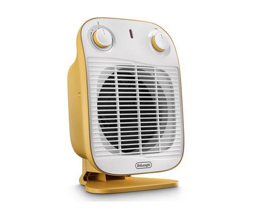 Non Communiqué Jaune De’longhi Hfs50b20.ye Appareil De Chauffage Intérieure 2000 W Chauffage De Ventilateur Électrique