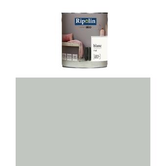 Ripolin Peinture Esprit Déco Mat Murs Et Boiseries 1 L Gris