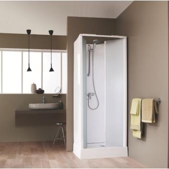 Leda Cabine De Douche Integrale Surf 4 Porte Battante Verre