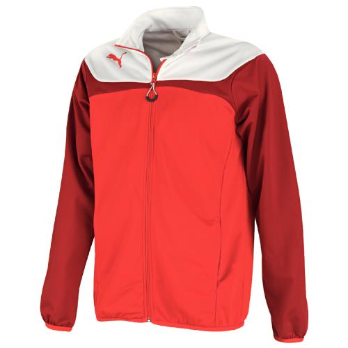 Puma - Veste polyester Puma Esito 3 - XL - rouge/blanc
