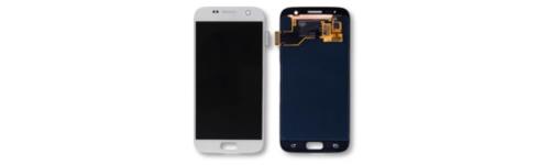 Ecran tactile + LCD blanc de remplacement pour Samsung Galaxy S7 (G930 / G930F / G930FD)