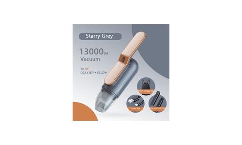 Non Communiqué Mini Aspirateur Sans Fil Portatif 13000Pa Avec Désinfection Uv Pour Voiture À La Maison