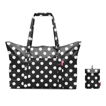Mini Maxi Travelbag Dots White - Reisenthel - Noir - Polyester - 1