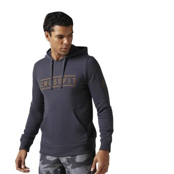 sweat reebok crossfit homme gris