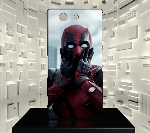 Coque pour XPERIA Z3 COMPACT DEADPOOL FILM 01