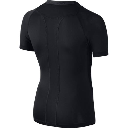 Nike T-shirt Pro Top Compression Noir T-shirts Manches Courtes Enfant Multisports