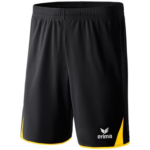 Erima - Short Erima 5-CUBES - M - noir/jaune