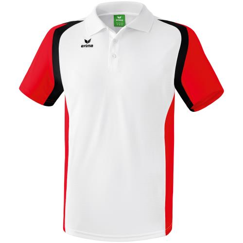 Erima - Polo Erima Razor 2.0 - M - blanc/rouge/noir