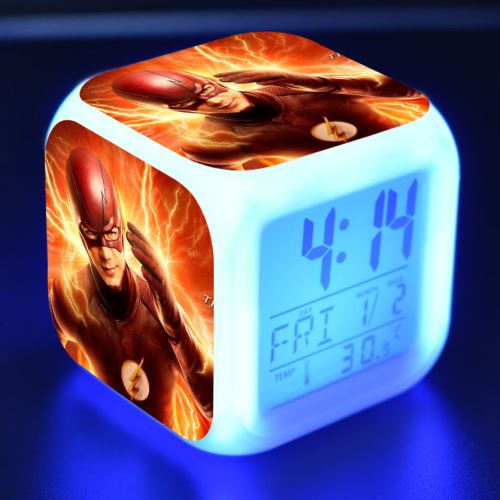 Réveil enfant LED Multifonctionnel Coloré - The Flash Season 4 #11