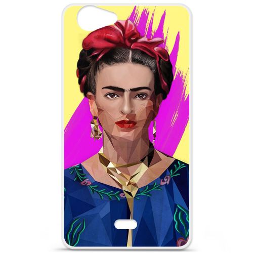 Coque silicone gel Wiko Rainbow Up motif ML Modern Frida