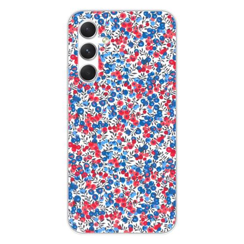 Coque en silicone imprimée compatible Samsung Galaxy A54 5G Liberty Wiltshire Bleu