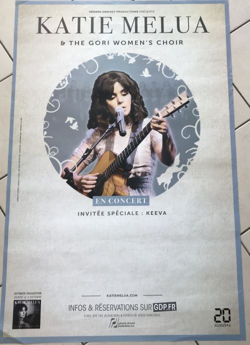 Katie MELUA - & the Gori Women's Choir + Keeva - AFFICHE