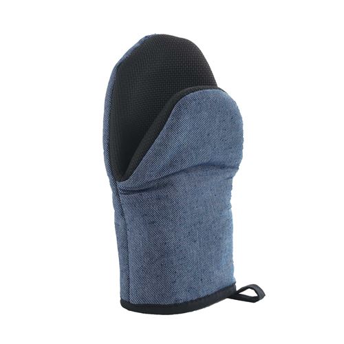 Gant pince 24.5 x 14.5 cm chambray uni+pvc harold Bleu