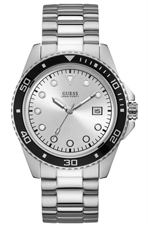 Guess Montre Acier inoxydable Argenté pour Homme-W1002G3 - Montre à quartz  - Achat \u0026 prix | fnac