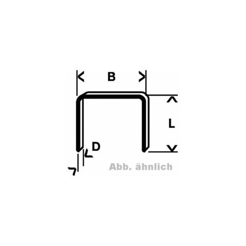 Accessoires Agrafeuse, Cloueuse Bosch Agrafes A Fil Fin Type 58 - 13 X 0,75 X 12 Mm - Lot De 1000