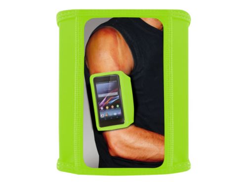 Ksix Mobile Tech T-ARMBAND M - Armpak voor mobiele telefoon - Lycra - groen