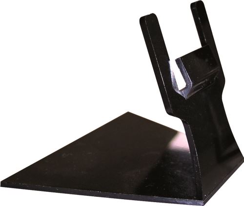 Porte etiquette plastique noir h 6 p/10