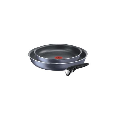 Tefal Lot De 2 Poeles Ingenio Elegance Avec Poignee Amovible - O 24 / 28 Cm