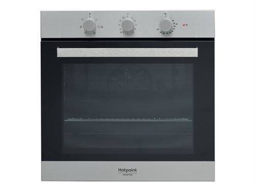 Hotpoint Ariston 3AF 534 H IX HA - Four - intégrable - niche - largeur : 56 cm - profondeur : 56 cm - hauteur : 58.3 cm - avec système auto-nettoyant - classe A - acier inoxydable