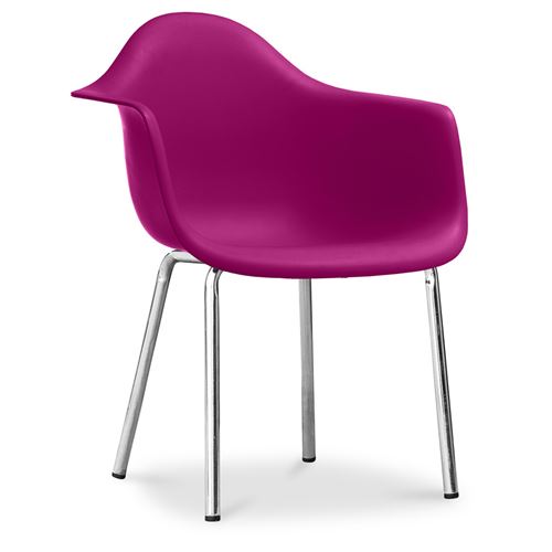 Myfaktory - Chaise daxwel - pp mauve