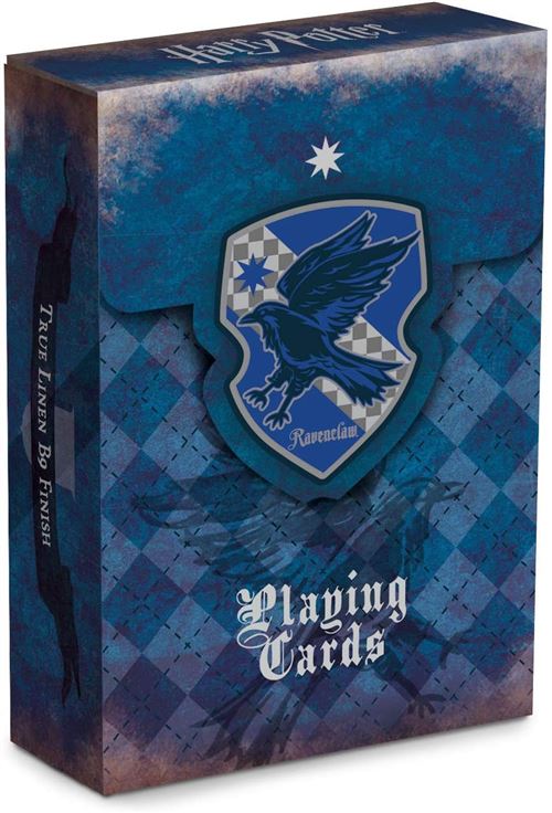 Cartamundi cartes à jouer Griffe de Harry Pottercorbeau bleu/argent