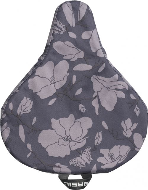 BASIL tapis de selle tapis de selle imperméable à l'eau Magnoliablackberry 28 x 24 cm