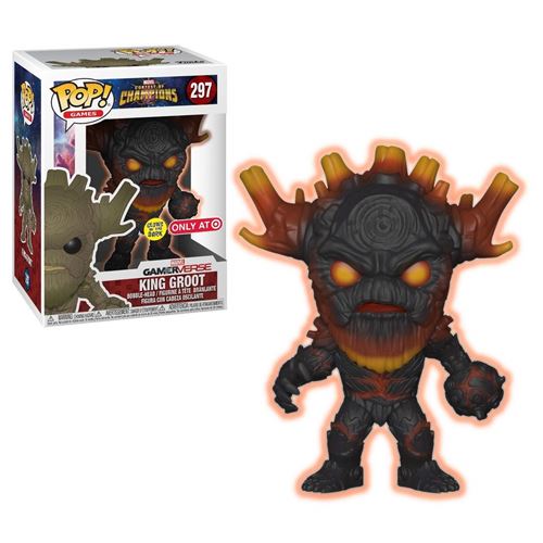 Funko POP! Marvel: Contest of Champions - King Groot Glow in the Dark Pop