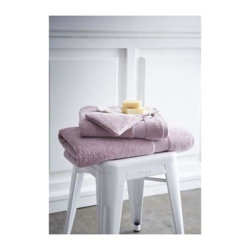 TODAY Set de 4 pieces éponge prémium - 100% coton 600gr - poudre de Lila