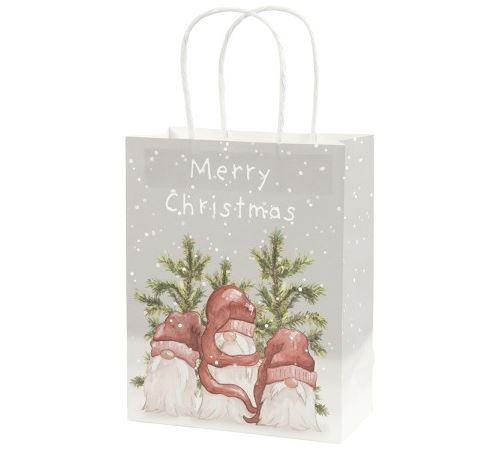 Sac en papier - Père Noël - 18 x 23 cm - 3 pcs