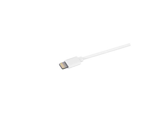 Duracell USB5012W Câble de Chargement et Sync MFI de 1 mètre pour Apple Lightning avec Compatible Avec iPhone 5/6/6 Plus/6S/6S Plus et iPad/iPad Mini - Blanc