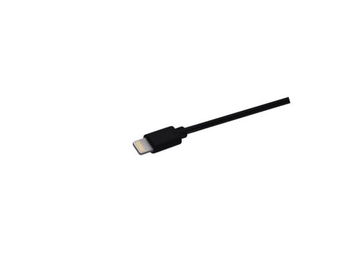 Duracell USB5022A Câble de Chargement et Sync MFI de 2 mètres Compatible avec iPhone 5/6/6 Plus/6S/6S Plus et iPad/iPad Mini - Noir