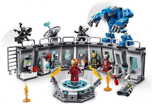 LEGO Marvel 76125 La salle des armures d Iron Man