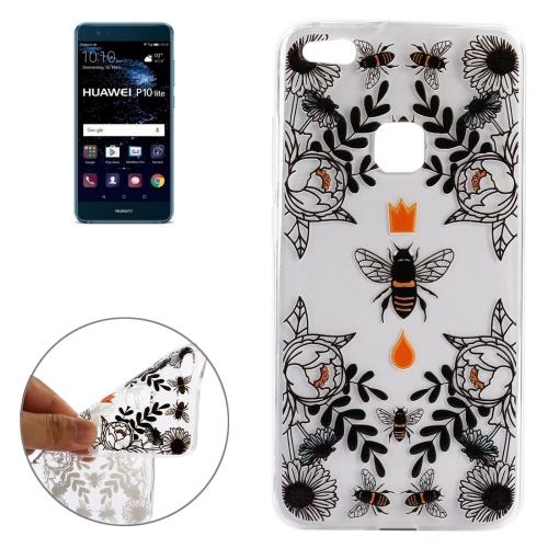 Huawei P10 Lite Coque Protection TPU Fleurs ALS18023