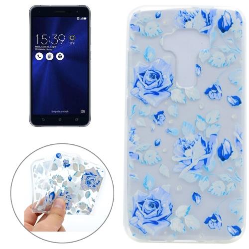 Asus ZenFone 3 ZE520KL Coque Protection TPU Bleu Coloré ALS17375