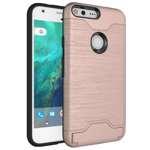 Google Pixel Coque Protection Plastique Rose Effet brossé ALS17523