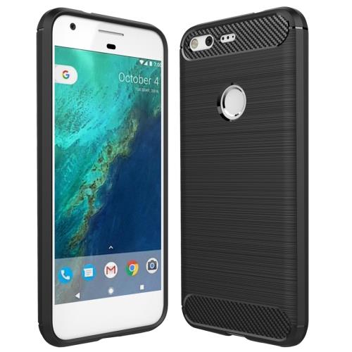 Google Pixel Coque Protection TPU Noir Effet brossé ALS17535
