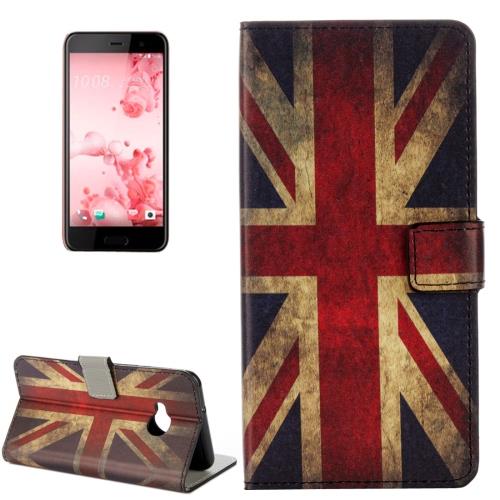 HTC U Play Housse Etui Cuir PU Drapeau UK ALS17742