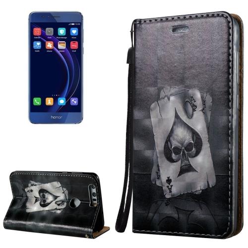 Huawei Honor 3 Housse Etui Cuir PU 3D Poker ALS17774