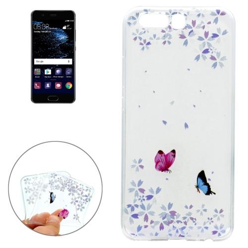 Huawei P10 Coque Protection TPU papillons ALS17899