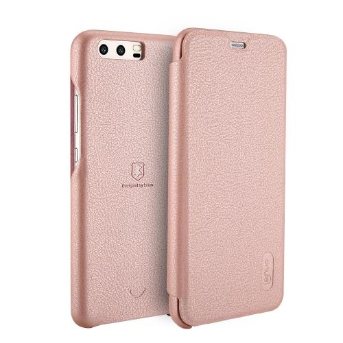 Huawei P10 Housse Etui Cuir PU Rose Texture Litchi ALS17994