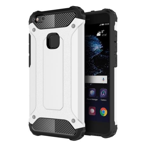 Huawei P10 Lite Coque Protection Plastique Blanc Combinaison ALS18007