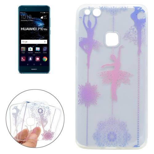 Huawei P10 Lite Coque Protection TPU Danseuse Ballerine ALS18019
