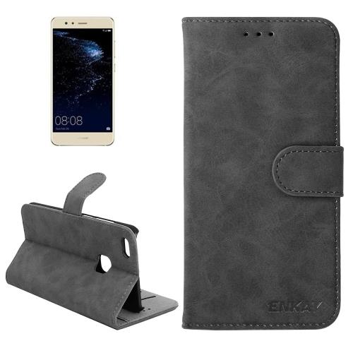 Huawei P10 Lite Housse Etui Cuir PU Noir Horizontal ALS18074