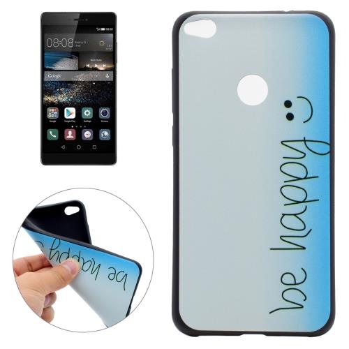 Huawei P8 Lite (2017) Coque Protection TPU HAPPY ALS18207