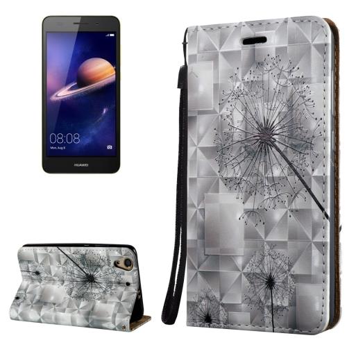 Huawei Y6 Housse Etui Cuir PU 3D Pissenlit ALS18317