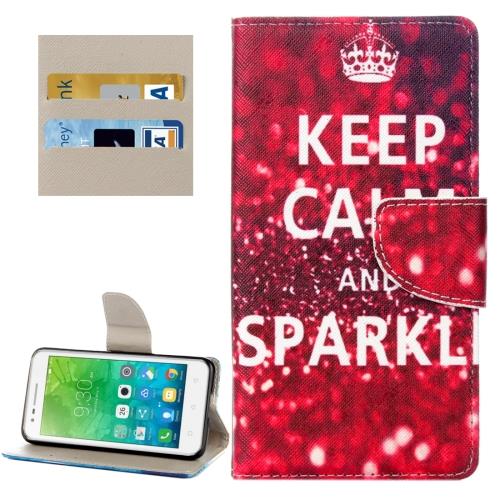Lenovo VIBE C2 Housse Etui Cuir PU Keep Calm ALS18329