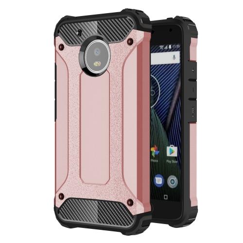 Motorola Moto G (5th Gen.) Coque Protection Plastique Rose Combinaison ALS18364