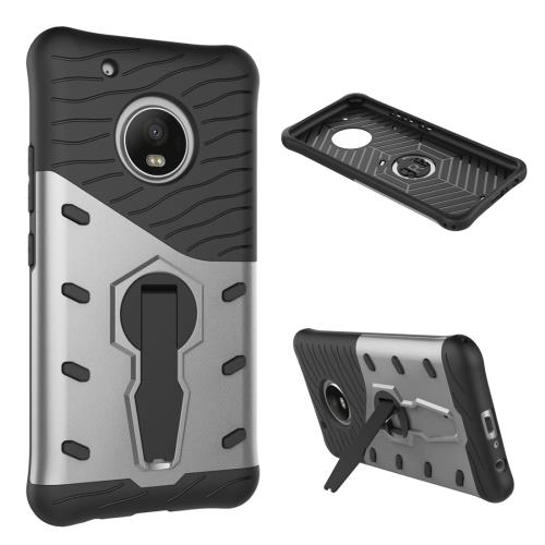 Motorola Moto G5 Plus Coque Protection TPU Argenté Résistant ALS18417